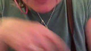 Huge Piss on Plane After Holding It for Four Hours!