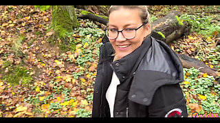 Extremely Horny MILF Cunt Squirts Outdoors