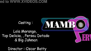 Lola Morango, 22y Brazilian blonde with big breast, gets 3 huge dicks in the butt (DAP, Anal, TAP, Triple Ana, romain, rimming F2M, monster shaft, BBC) OB509