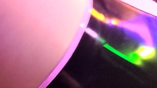 Cute curly brunette solo webcam masturbation