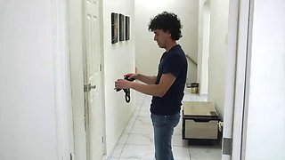 THE WELCOME FULL SCENE  I my DISTANT STEP!