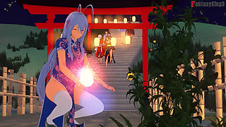 Rossweisse Is Inviting Me to Her House to Have Sex - Dxd Ntr Madness Series