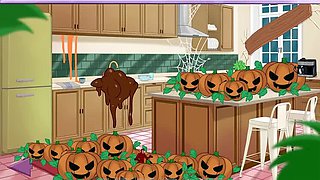 Complete Hentai Gameplay: The Secret of the House 2 Part 22 - Hard Anal Fuck with Big Tits MILF and Slutty Granny