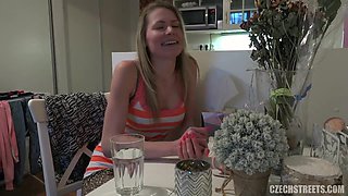 Czech Streets 104: Martina the Snapchat girl