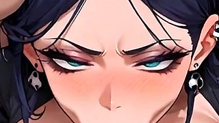 Anime Ai My Ex-girlfriend Invites Me to Her House to Give Me a Deep Throat