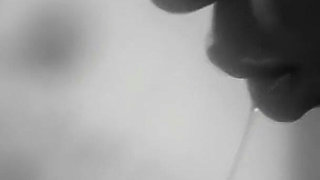 Beautiful Black Chocolate Lady Melting in the Indulgence of of His Big Natural Tits Passion