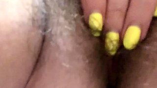 Solo amateur jerks dick