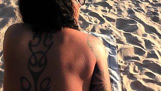 Public Beach Anal Adventure With A Horny Milf
