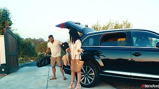 Raunchy hussy emotional sex scene