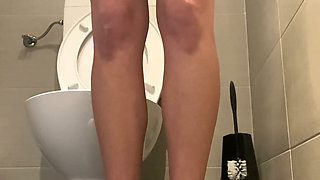 So Much for a Short Piss Break - Squirting Instruction on My Ass