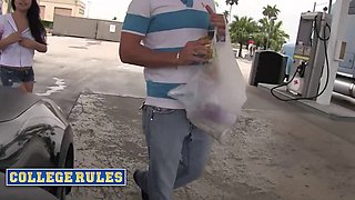 Hot Compilation of College Students Getting Pussy Fucked Outside In Hot Action