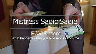 POV Hand Over All Your Money