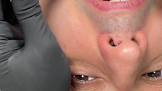 Nurse Bunny Checks Dr. Canada's Teeth Multi Angle