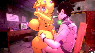 Big booty, monster girl, female domination