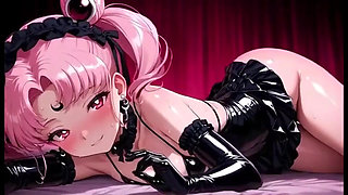 AI Waifus in Lingerie and Micro Bikinis Shiny Skin SFW Compilation 16
