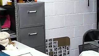 POV light-haired mummy in uniform gets tough sex