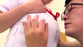 Asian japanese amateur has deep throat