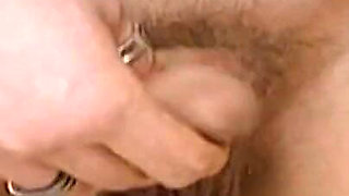 Humiliating dildo penetrated in guy ass