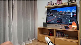 Milf Plays Playstation With Her Best Friends Husband