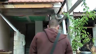 The Chubby Girl Gets Fucked by Two Guys From the Projects and She Loves It.
