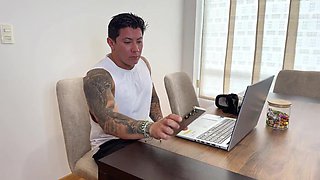 Stepsis Caught Me Draining Off! And She Determined To Rail My Weenie Until I Came All Over Her!