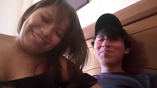 Amateur Latina Teen Fucks Customer for Milk - Homemade Hotel Sex