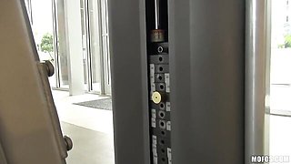 Beautiful solo masturbation with a long-legged girlfriend Kiera Winters