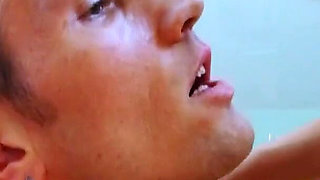 Sexy blonde MILF fuck stranger men and gets orgasm