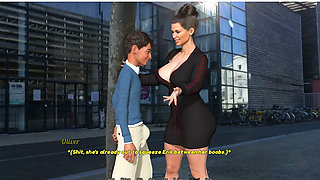 Perfect Housewife - Gameplay - Roleplay - Wife Exposed Herself to Collegue - Twerking Her Ass to Oldman and Husband