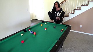 Beautiful brunette with big boobs jerk off instrucions