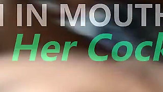 Quick Cum in Mouth Blowjob - Feeding Her Cock and Cum