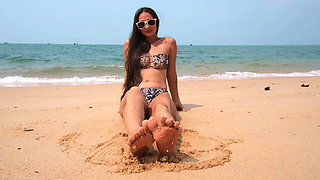 Horny and Sunny Morning on the Beach