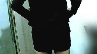 Dressed in her assistant suit