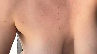 Cute curly brunette solo webcam masturbation