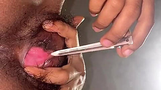 Playing with My Hairy Pussy