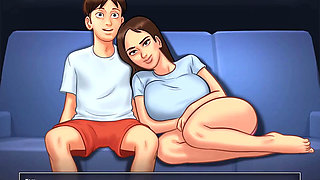 Summertime saga: Stepbrother creampies his stepsister's pussy ep 145