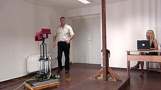 Cora2 Spanking Machine - Bare Back Whipping