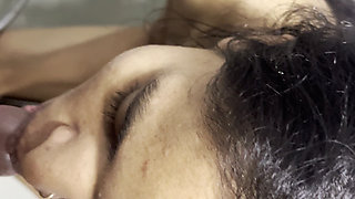 Shower Sex with Boyfriend on Toilet Seat