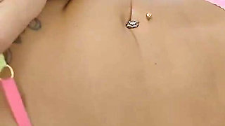 Big Tits MILF in Red Dress Gets Fucked by Tattooed Guy with Huge Cock