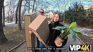 Vip4k. innocent and curvy stunner amalia davis gone wild with her neighbour