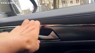 Street Pickup Milf Leads To Hot Car Blowjob With Mouthful Of Cum