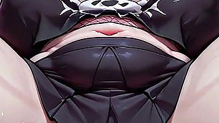 Gothic BBW Futa POV