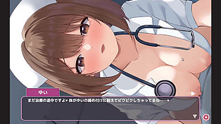 Hentai Game - Naughty Nurse Riding the Dick - Sakusei Shinsatsu