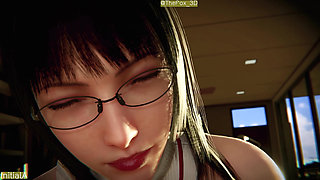 Final Fantasy 15 FF15 - Gentiana Remix Color WM (No Sound) By InitialA  Animation 3D Hentai