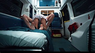 Good-looking Tiffany Tatum and Kelly Collins at lesbian parasited porn