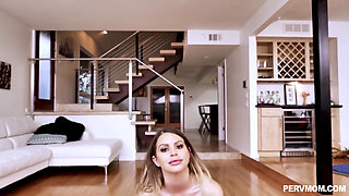 Brooklyn Chase Pervmom Stepson Handjob