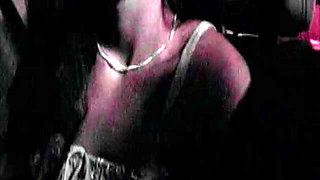 MILF Brunette Spontaneously Fucked in the Car