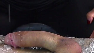 Nylon bondage edging