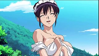 Curvy maid jumps onto my shaft when she realizes we're stranded on an island