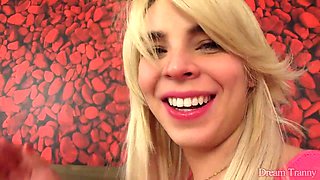 TRANSSEXUAL Honey Carol Penelope Gets Her Bootie Pumped Total of Jism